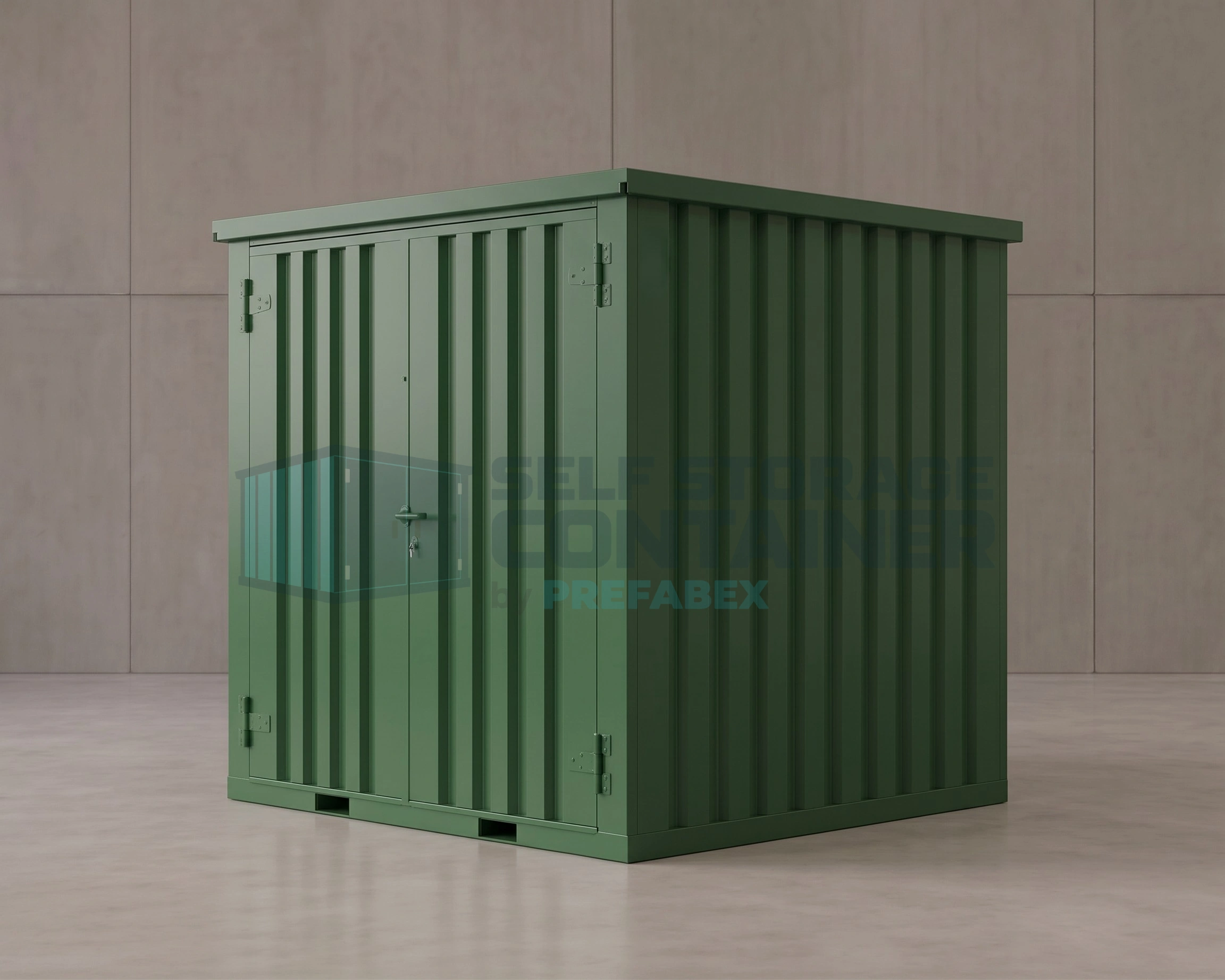 2 × 2 m Flat-Pack Self-Storage Container (1)